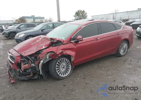 2015 Ford Fusion Titanium из США, поврежденный, VIN 3FA6P0D93FR148639